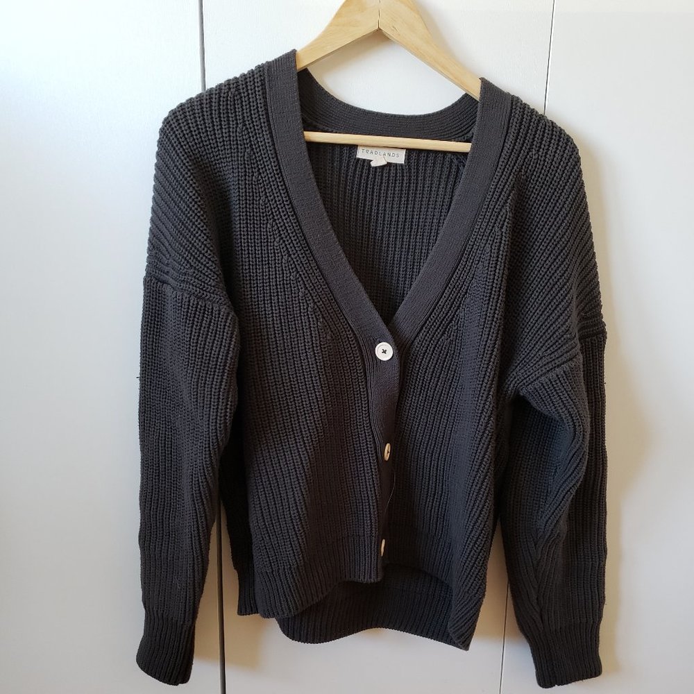 Tradlands Shelter Cardigan - Storm